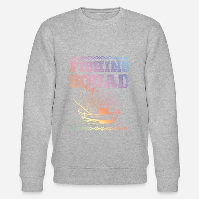 Escouade de pêche - Sweat bio CHANGER Stanley/Stella Unisexe - gris chiné