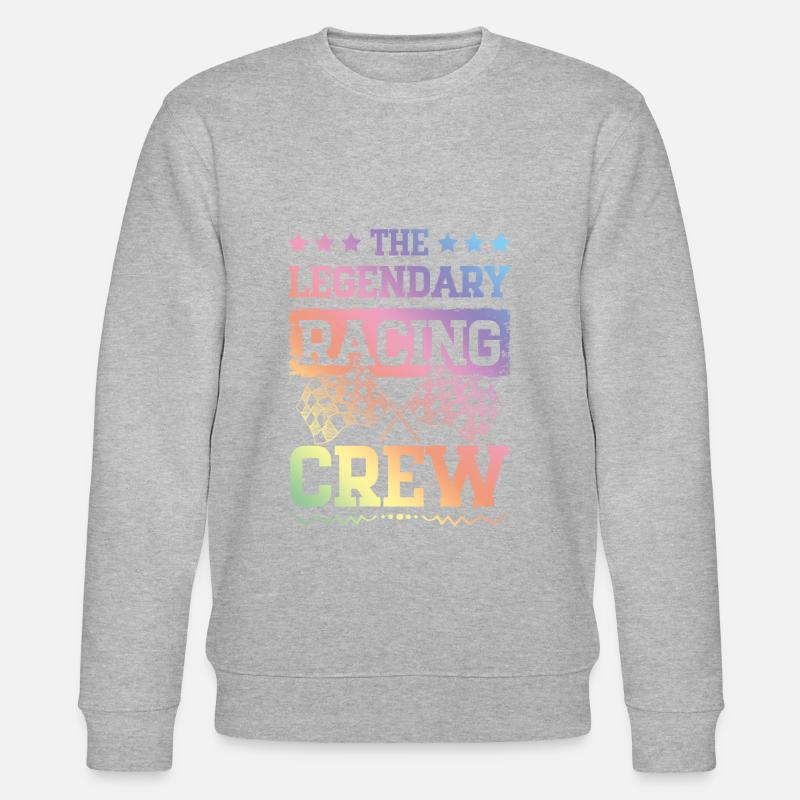 Racing Crew - Stanley/Stella Unisex Bio-Sweatshirt CHANGER  - Grau meliert
