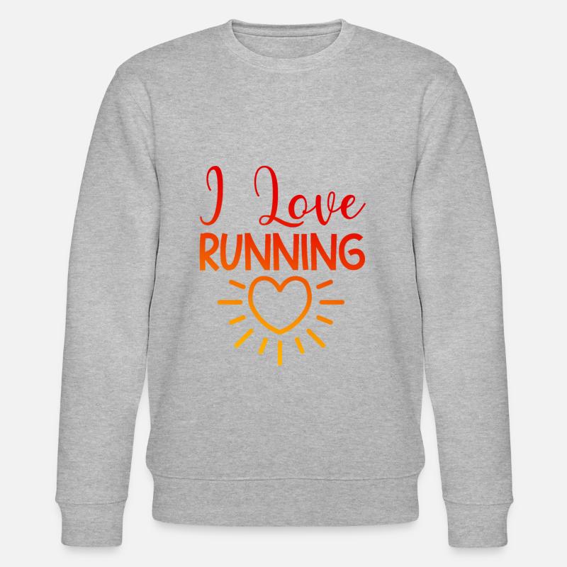 J’adore la course - Sweat bio CHANGER Stanley/Stella Unisexe - gris chiné