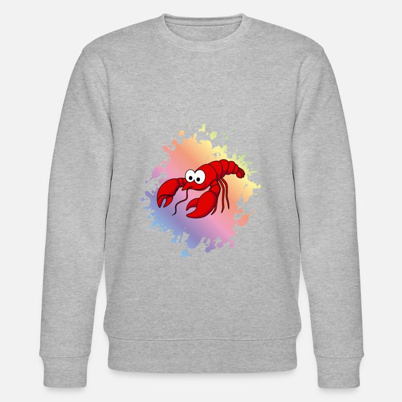 Homard Comic Animal - Sweat bio CHANGER Stanley/Stella Unisexe - gris chiné