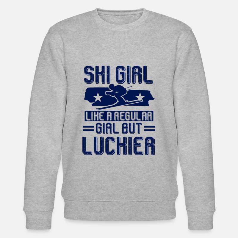 Ski filles - Sweat bio CHANGER Stanley/Stella Unisexe - gris chiné