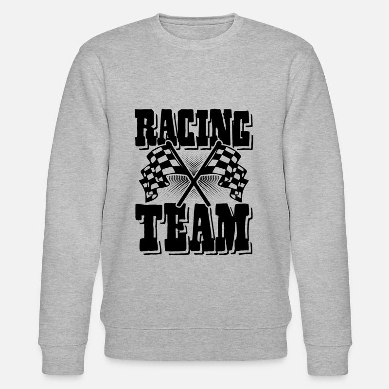 Racing Team - Stanley/Stella Unisex Bio-Sweatshirt CHANGER  - Grau meliert