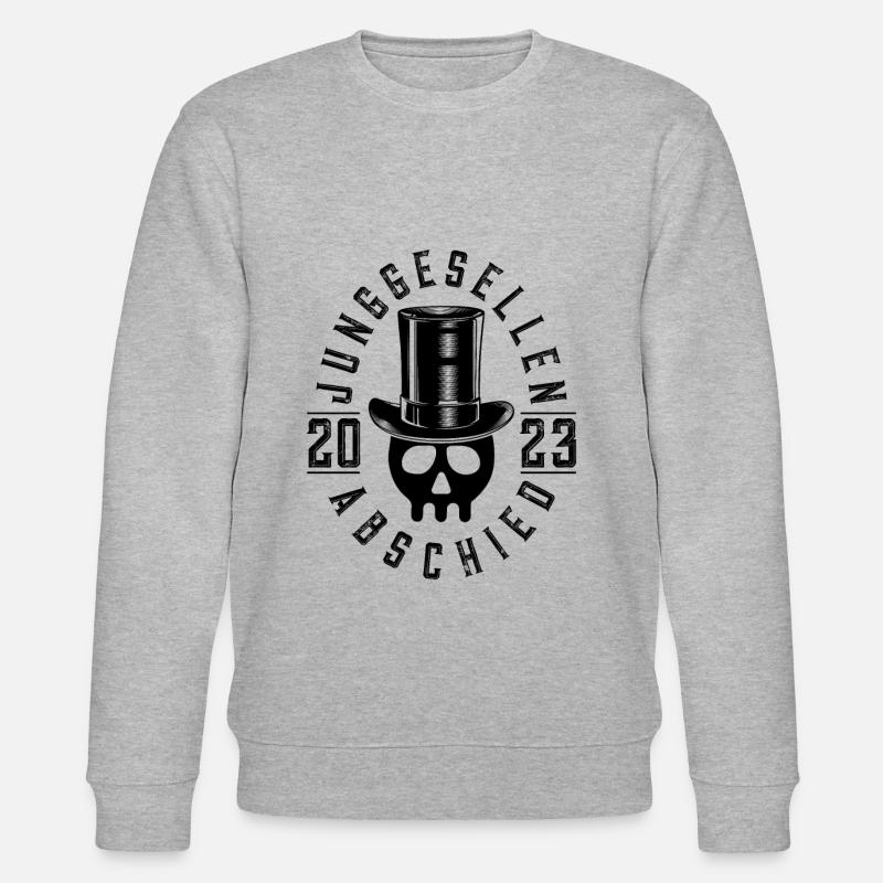 Junggesellen Abschied 2023 - Stanley/Stella Unisex Bio-Sweatshirt CHANGER  - Grau meliert