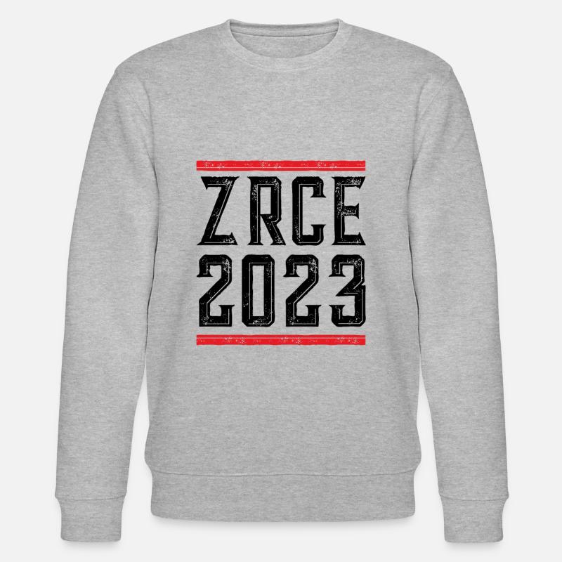 Zrce Party 2023 - Stanley/Stella Unisex Bio-Sweatshirt CHANGER - Grau meliert
