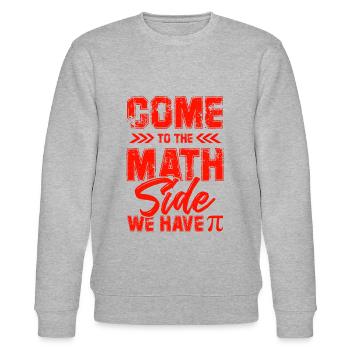 Spruch mathematik - Sweat bio CHANGER Stanley/Stella Unisexe - gris chiné - Devant - Nik (191cm) & Marisol (170cm)
