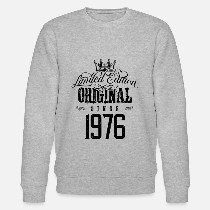 Édition limitée 1976 - Sweat bio CHANGER Stanley/Stella Unisexe - gris chiné
