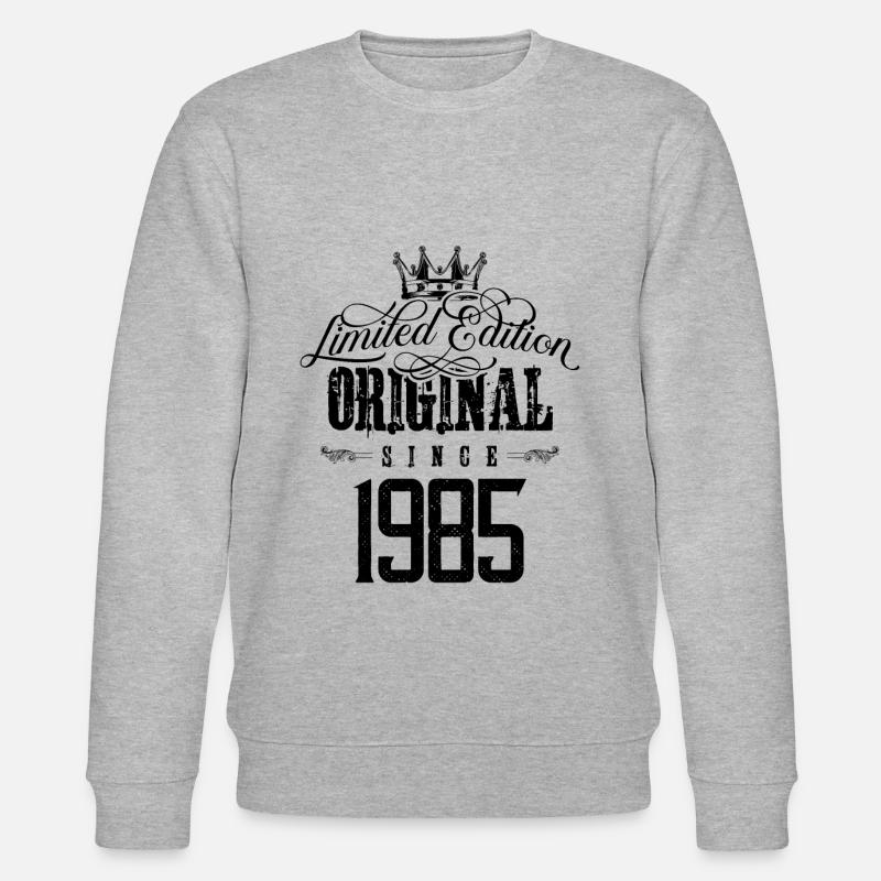 1985 limited edition - Stanley/Stella Unisex Bio-Sweatshirt CHANGER  - Grau meliert