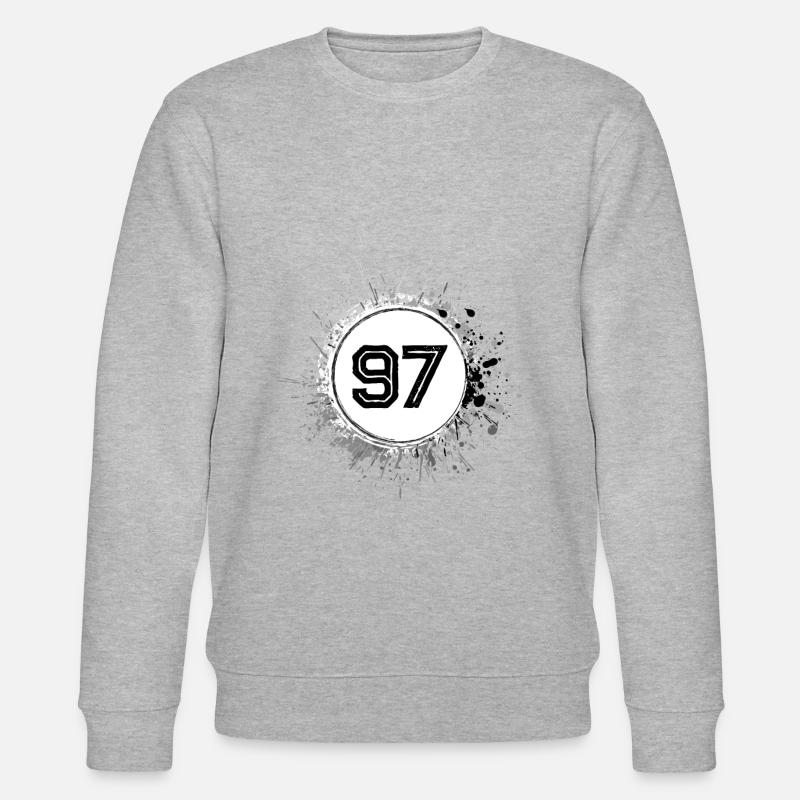 97 Nombre d’objets blob - Sweat bio CHANGER Stanley/Stella Unisexe - gris chiné