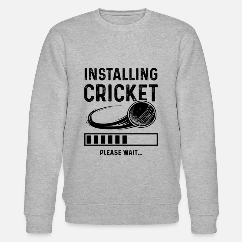 Installer le cricket - Sweat bio CHANGER Stanley/Stella Unisexe - gris chiné