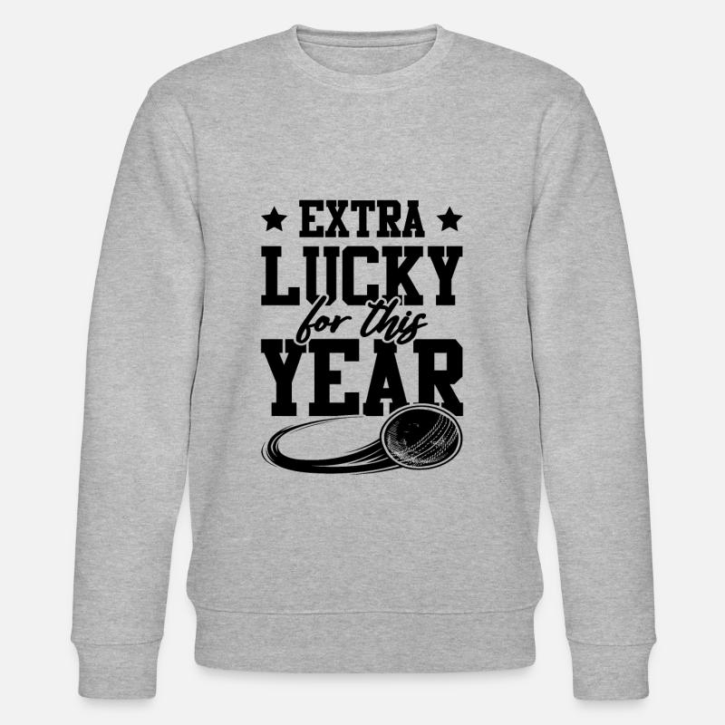 cricket lustiger spruch - Stanley/Stella Unisex Bio-Sweatshirt CHANGER  - Grau meliert