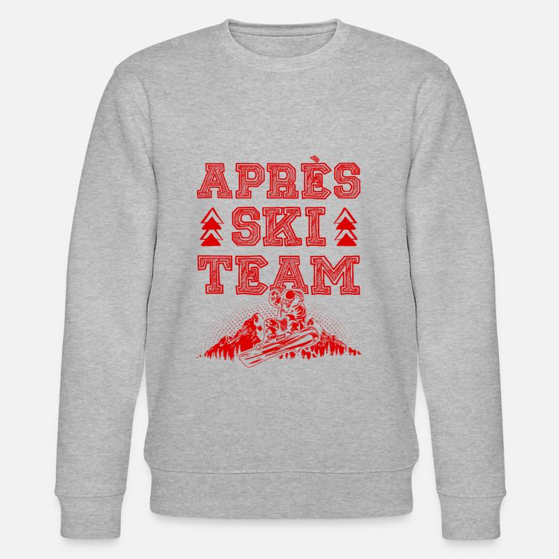 Après Ski Team - Stanley/Stella Unisex Bio-Sweatshirt CHANGER  - Grau meliert