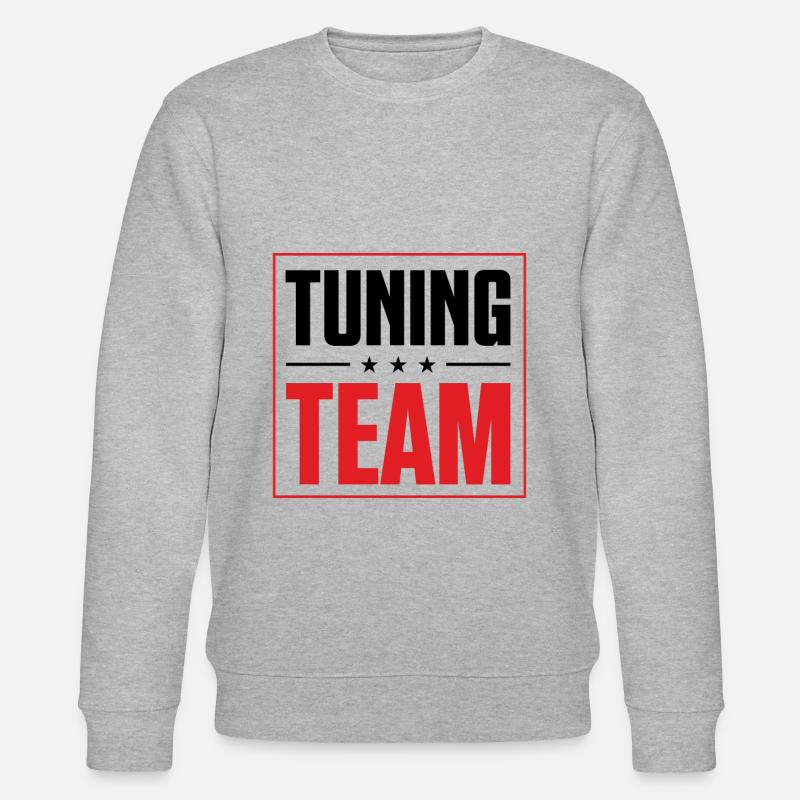 Tuning Team - Stanley/Stella Unisex Bio-Sweatshirt CHANGER  - Grau meliert