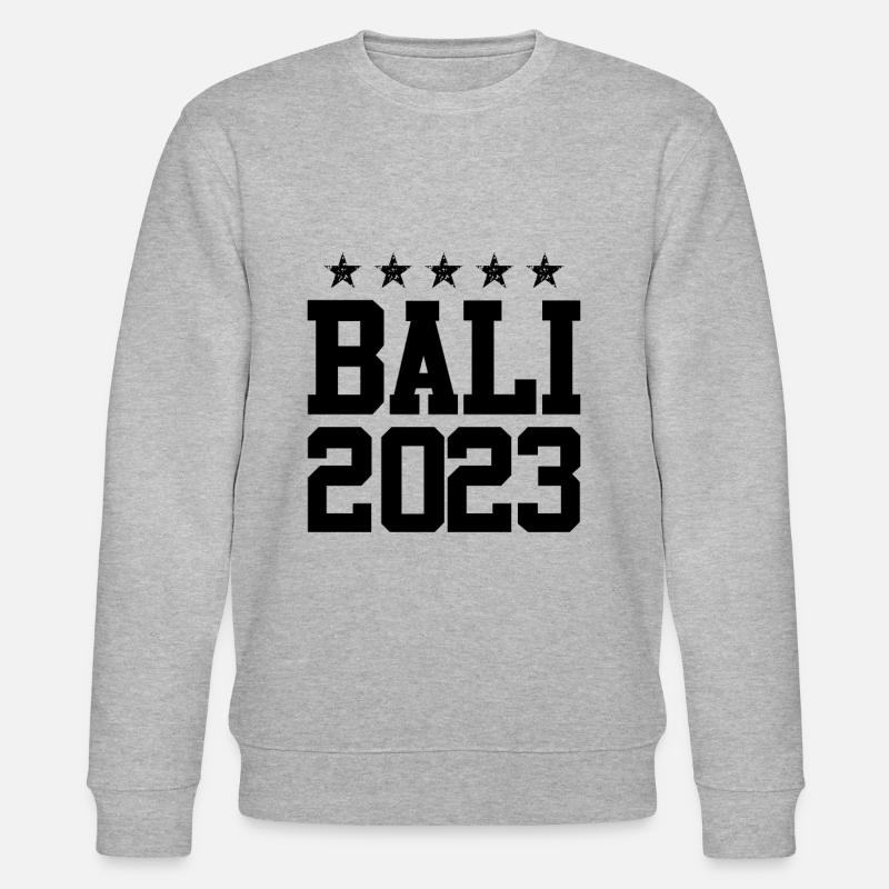 Bali 2023 - Sweat bio CHANGER Stanley/Stella Unisexe - gris chiné