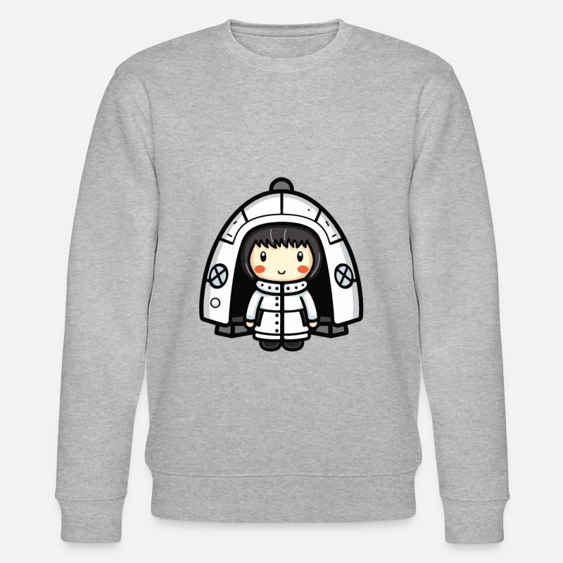 Igloo Eskimo Bande dessinée d’hiver - Sweat bio CHANGER Stanley/Stella Unisexe - gris chiné