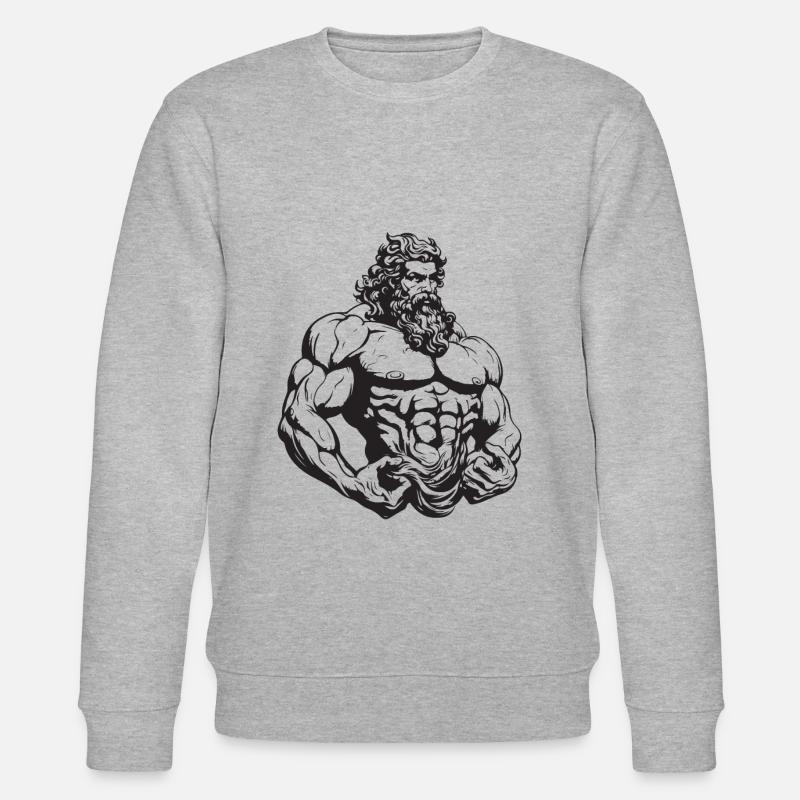 Bodybuilder Muscles Workout Gym - Sweat bio CHANGER Stanley/Stella Unisexe - gris chiné
