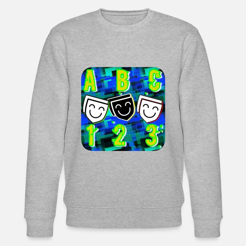 ABC_123 - Sweat bio CHANGER Stanley/Stella Unisexe - gris chiné