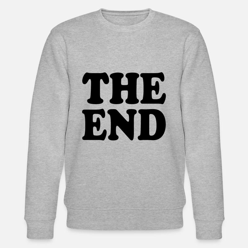 The end - Stanley/Stella Unisex Bio-Sweatshirt CHANGER  - Grau meliert