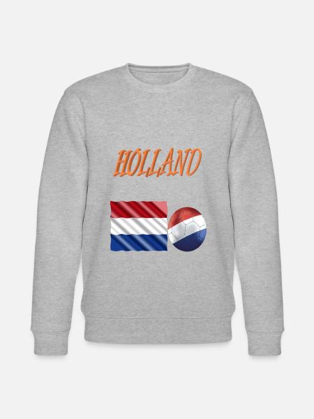 Holland Fans - Stanley/Stella CHANGER Unisex Organic Sweatshirt - heather grey