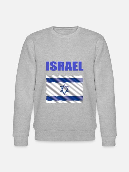 Israel - Stanley/Stella Unisex Bio-Sweatshirt CHANGER - Grau meliert
