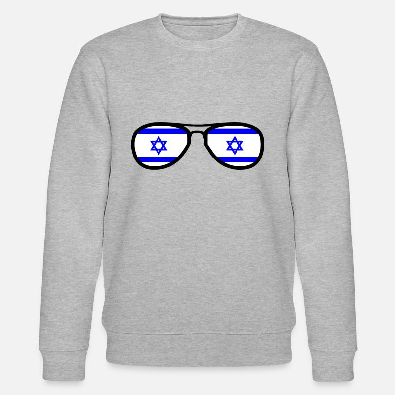 Israel - Stanley/Stella Unisex Bio-Sweatshirt CHANGER  - Grau meliert