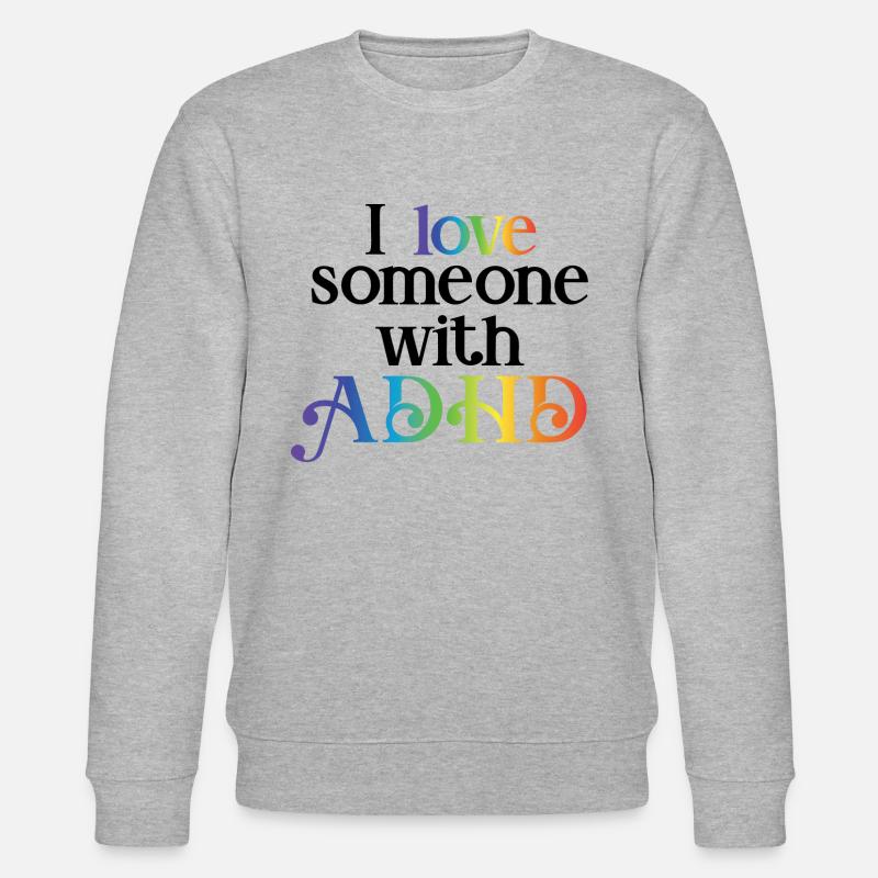 ADHS - Stanley/Stella Unisex Bio-Sweatshirt CHANGER  - Grau meliert