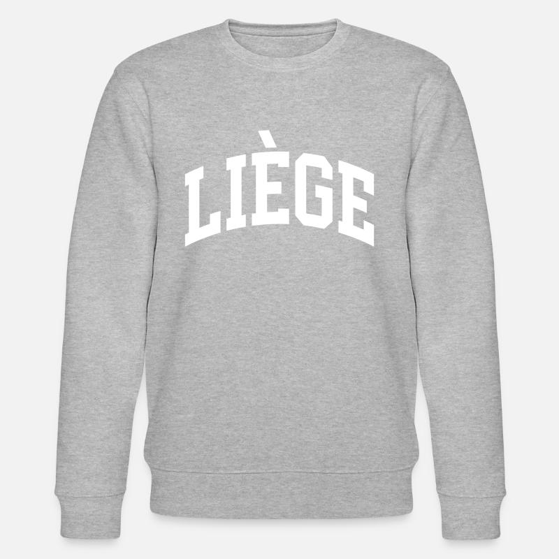 Lüttich - Stanley/Stella Unisex Bio-Sweatshirt CHANGER  - Grau meliert