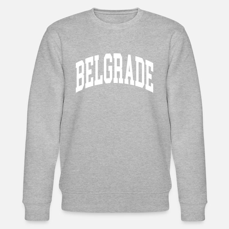 Belgrad - Stanley/Stella Unisex Bio-Sweatshirt CHANGER  - Grau meliert