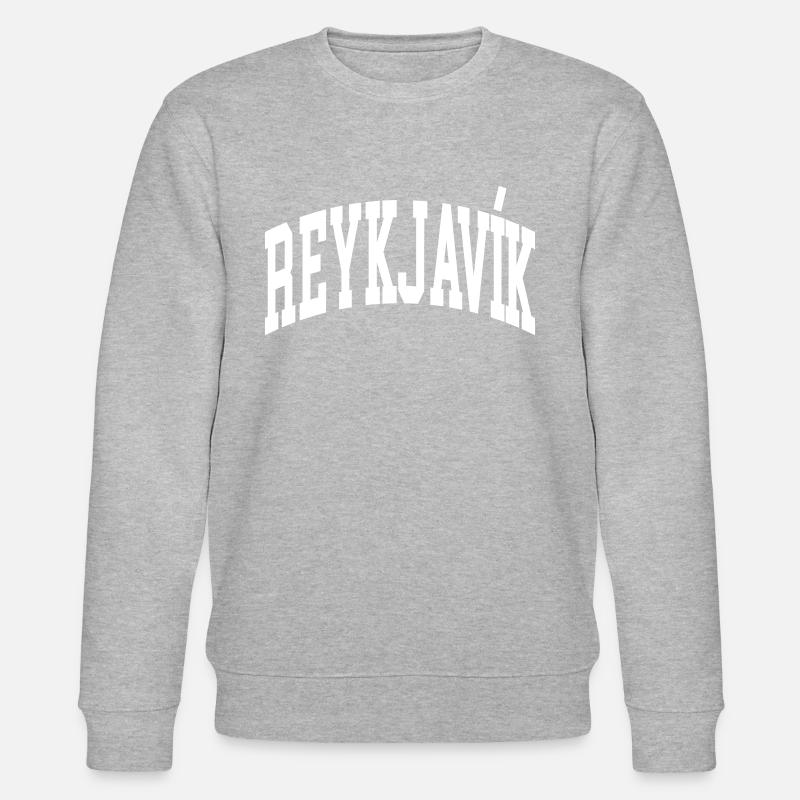 Reykjavik - Stanley/Stella Unisex Bio-Sweatshirt CHANGER  - Grau meliert