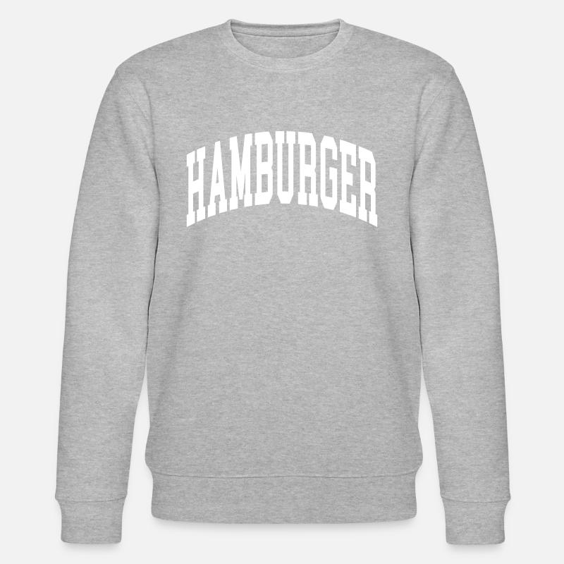Hamburger - Stanley/Stella Unisex Bio-Sweatshirt CHANGER  - Grau meliert
