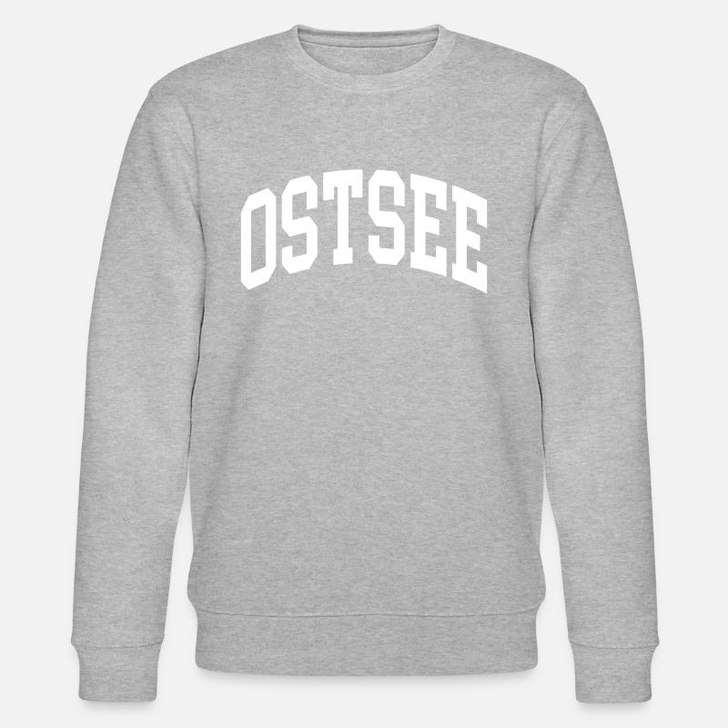 Mer Baltique - Sweat bio CHANGER Stanley/Stella Unisexe - gris chiné