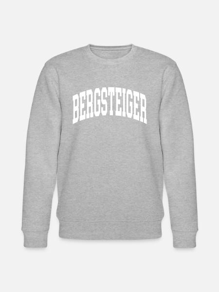 Bergsteiger - Stanley/Stella Unisex Bio-Sweatshirt CHANGER  - Grau meliert