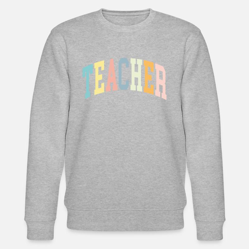 Teacher - Stanley/Stella Unisex Bio-Sweatshirt CHANGER  - Grau meliert