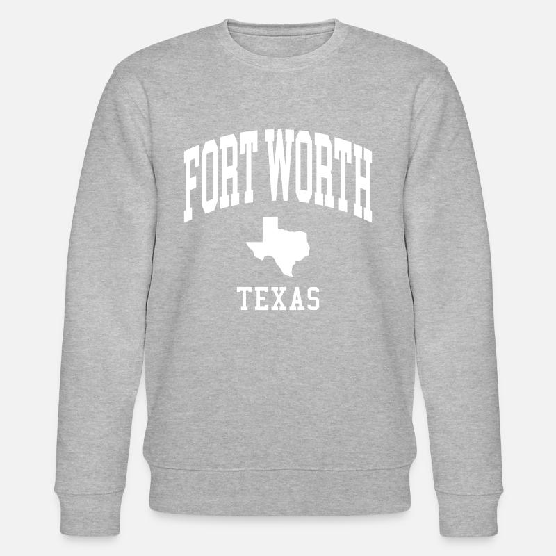 Fort Worth - Stanley/Stella Unisex Bio-Sweatshirt CHANGER  - Grau meliert