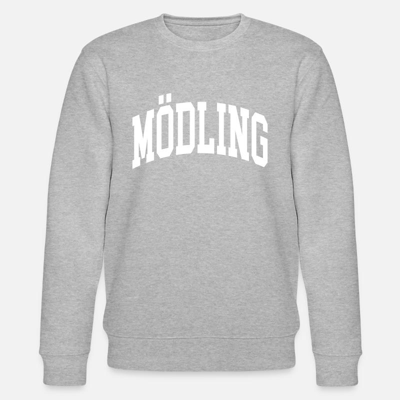 Mödling - Sweat bio CHANGER Stanley/Stella Unisexe - gris chiné