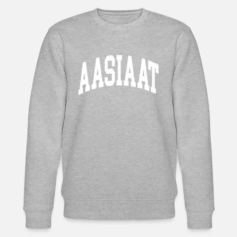 Aasiaat - Stanley/Stella Unisex Bio-Sweatshirt CHANGER - Grau meliert