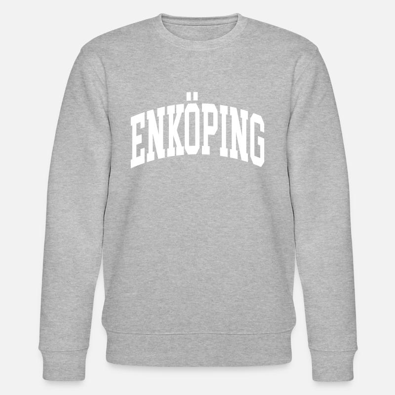 Enköping - Sweat bio CHANGER Stanley/Stella Unisexe - gris chiné