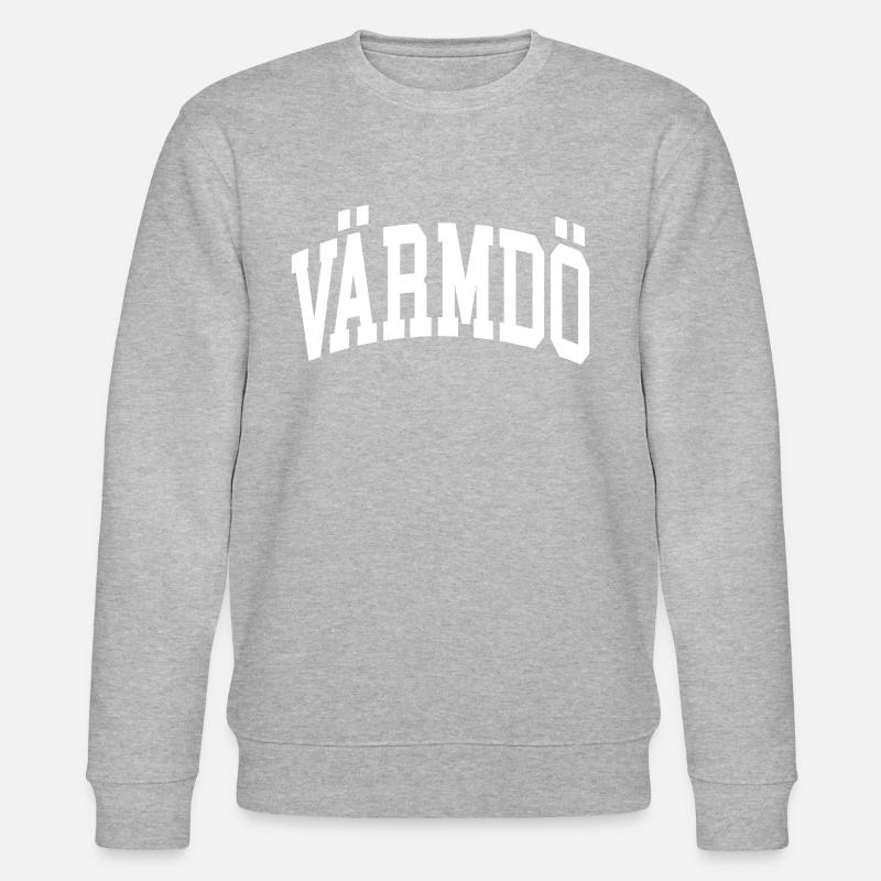 Värmdö - Sweat bio CHANGER Stanley/Stella Unisexe - gris chiné