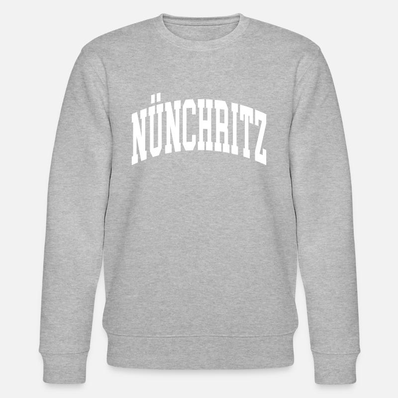 Nünchritz - Sweat bio CHANGER Stanley/Stella Unisexe - gris chiné