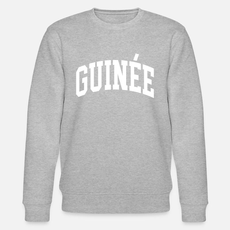 Guinea - Stanley/Stella Unisex Bio-Sweatshirt CHANGER  - Grau meliert