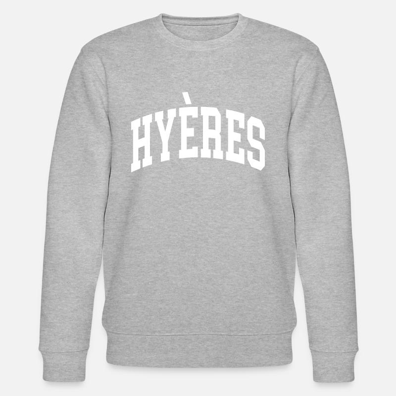 Hyères - Stanley/Stella Unisex Bio-Sweatshirt CHANGER  - Grau meliert