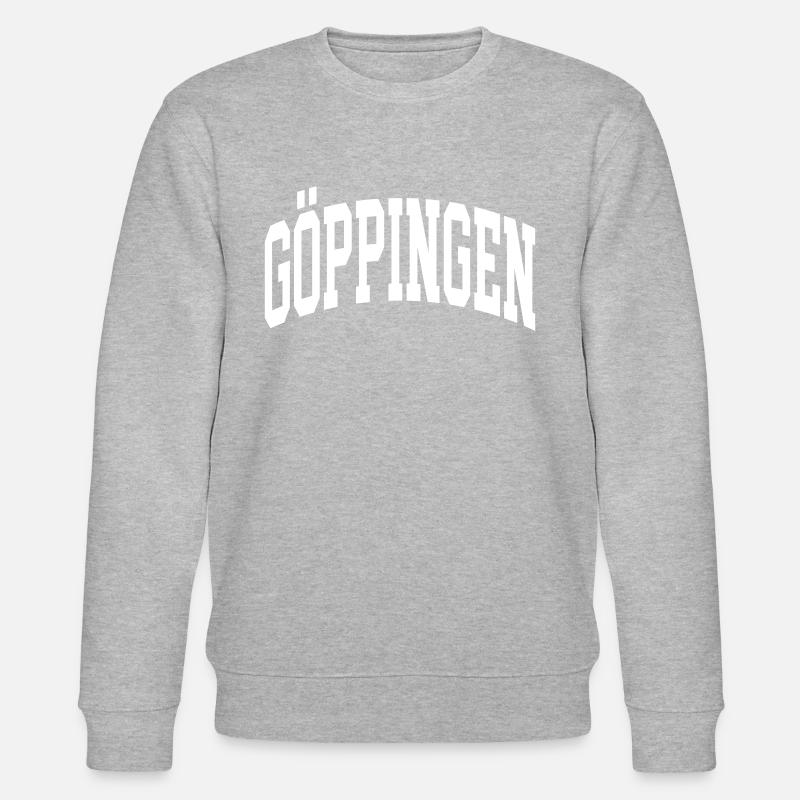 Göppingen - Sweat bio CHANGER Stanley/Stella Unisexe - gris chiné