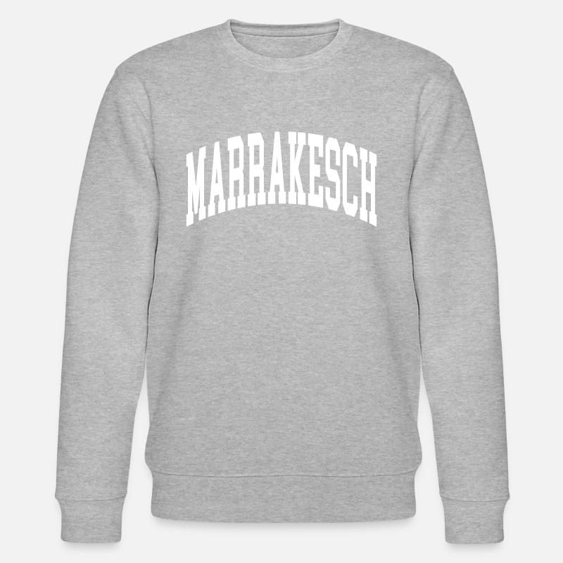 Marrakesch - Stanley/Stella Unisex Bio-Sweatshirt CHANGER  - Grau meliert