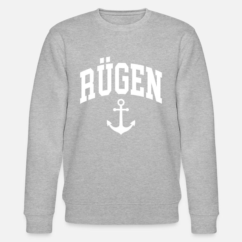 Rügen - Stanley/Stella Unisex Bio-Sweatshirt CHANGER  - Grau meliert