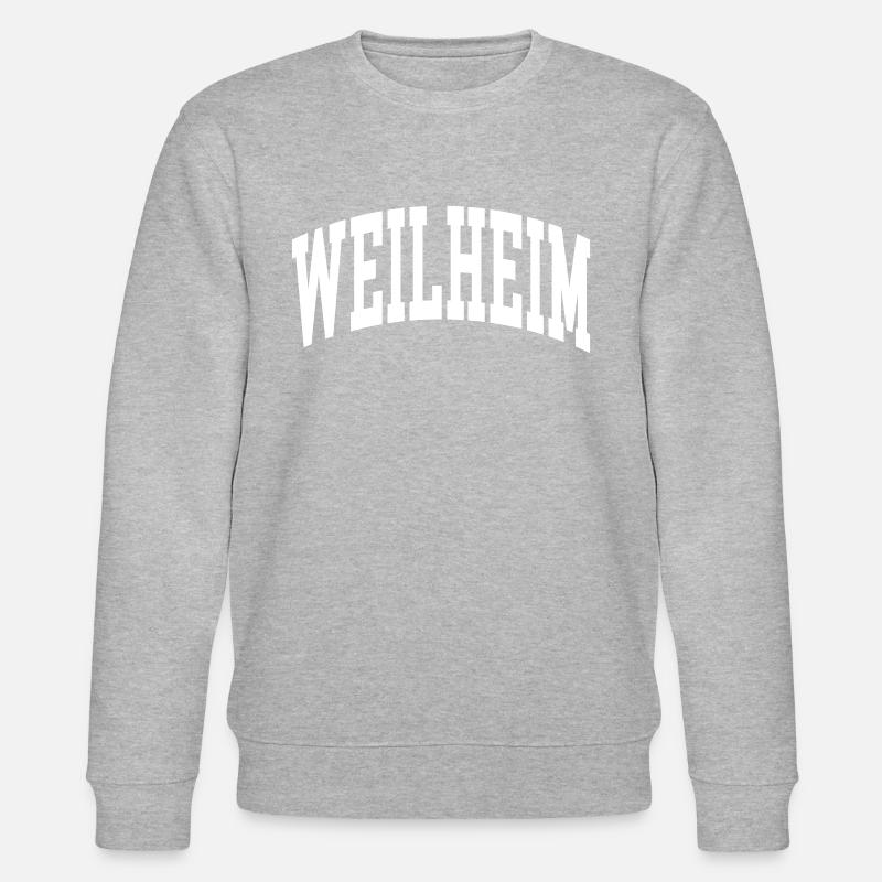 Weilheim - Sweat bio CHANGER Stanley/Stella Unisexe - gris chiné