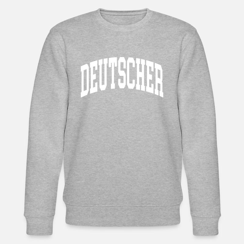 Deutscher - Stanley/Stella Unisex Bio-Sweatshirt CHANGER  - Grau meliert