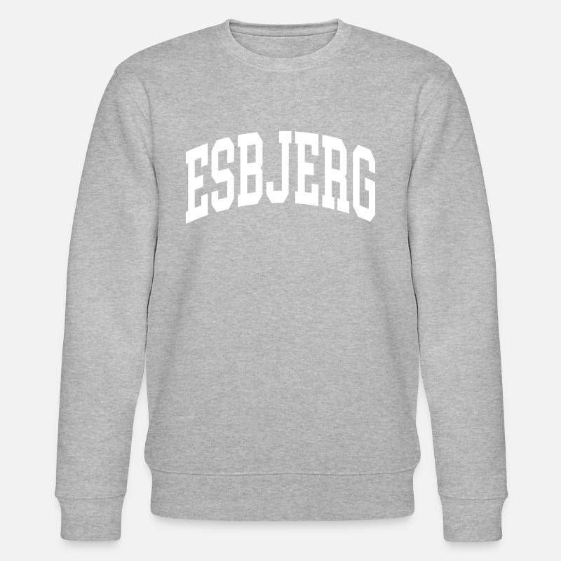 Esbjerg - Stanley/Stella Unisex Bio-Sweatshirt CHANGER  - Grau meliert
