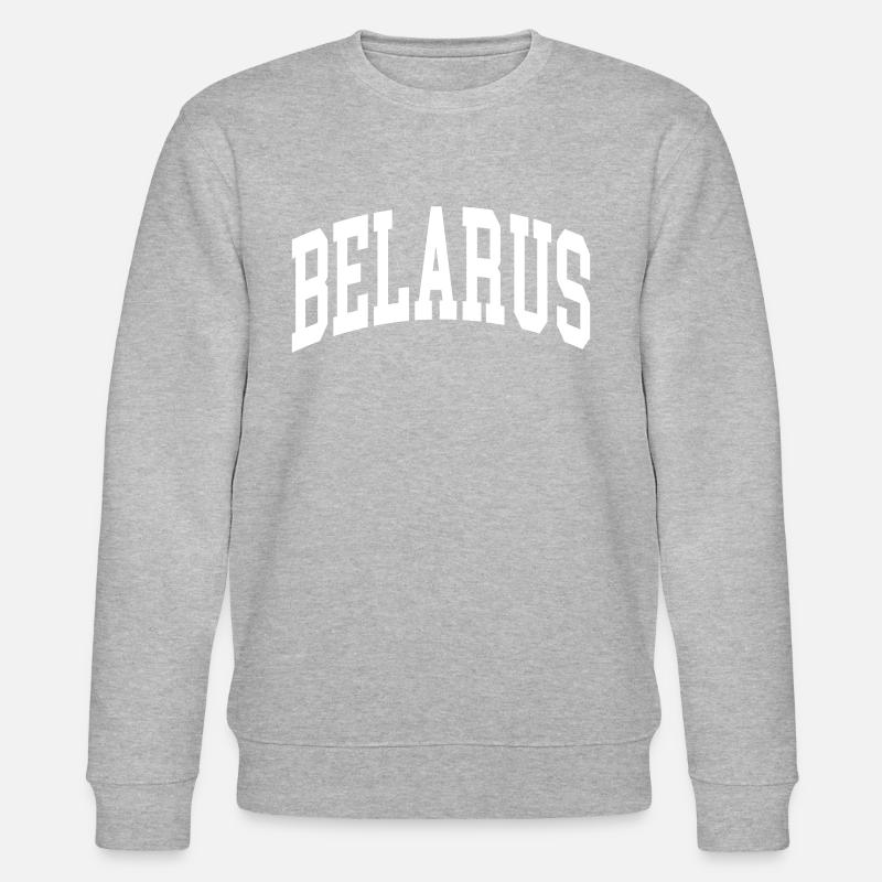 Biélorussie - Sweat bio CHANGER Stanley/Stella Unisexe - gris chiné