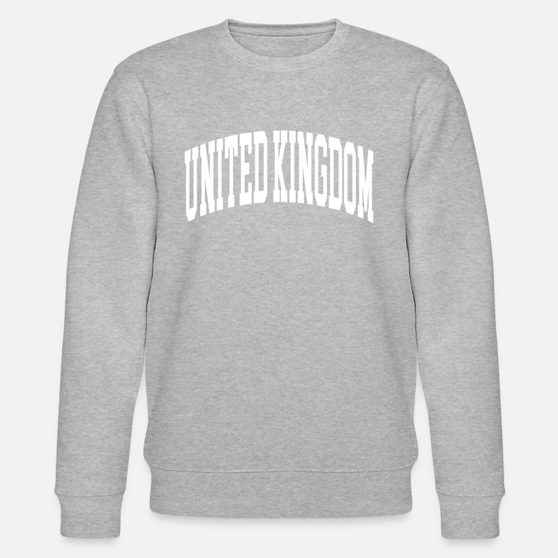 Royaume-Uni - Sweat bio CHANGER Stanley/Stella Unisexe - gris chiné