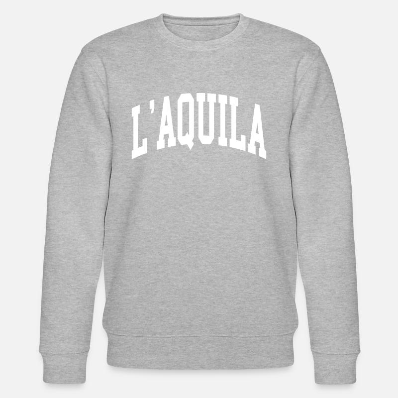 L’Aquila - Stanley/Stella Unisex Bio-Sweatshirt CHANGER  - Grau meliert
