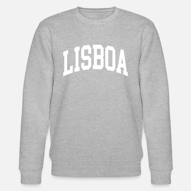 Lisbonne - Sweat bio CHANGER Stanley/Stella Unisexe - gris chiné